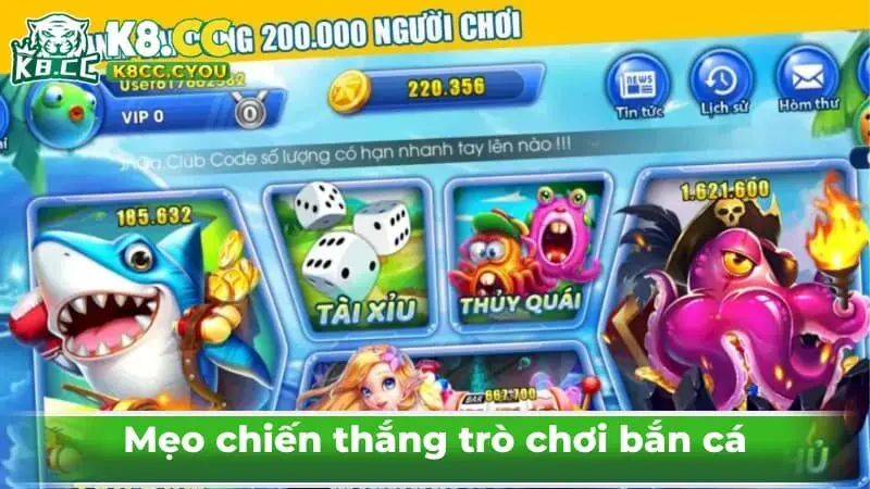 Mẹo chiến thắng trò chơi bắn cá